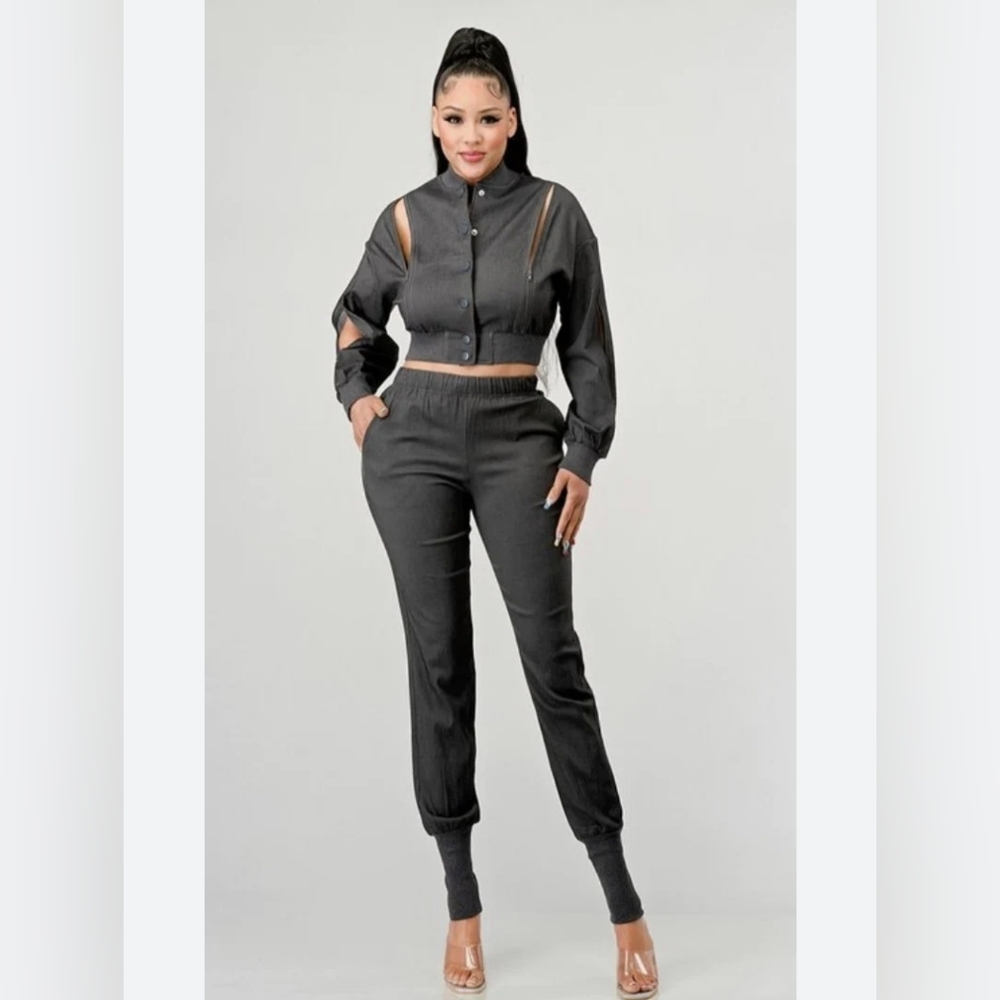 Two Piece Black Set